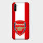 Arsenal FC - Red & White - Mobile Phone Cover - Hard Case