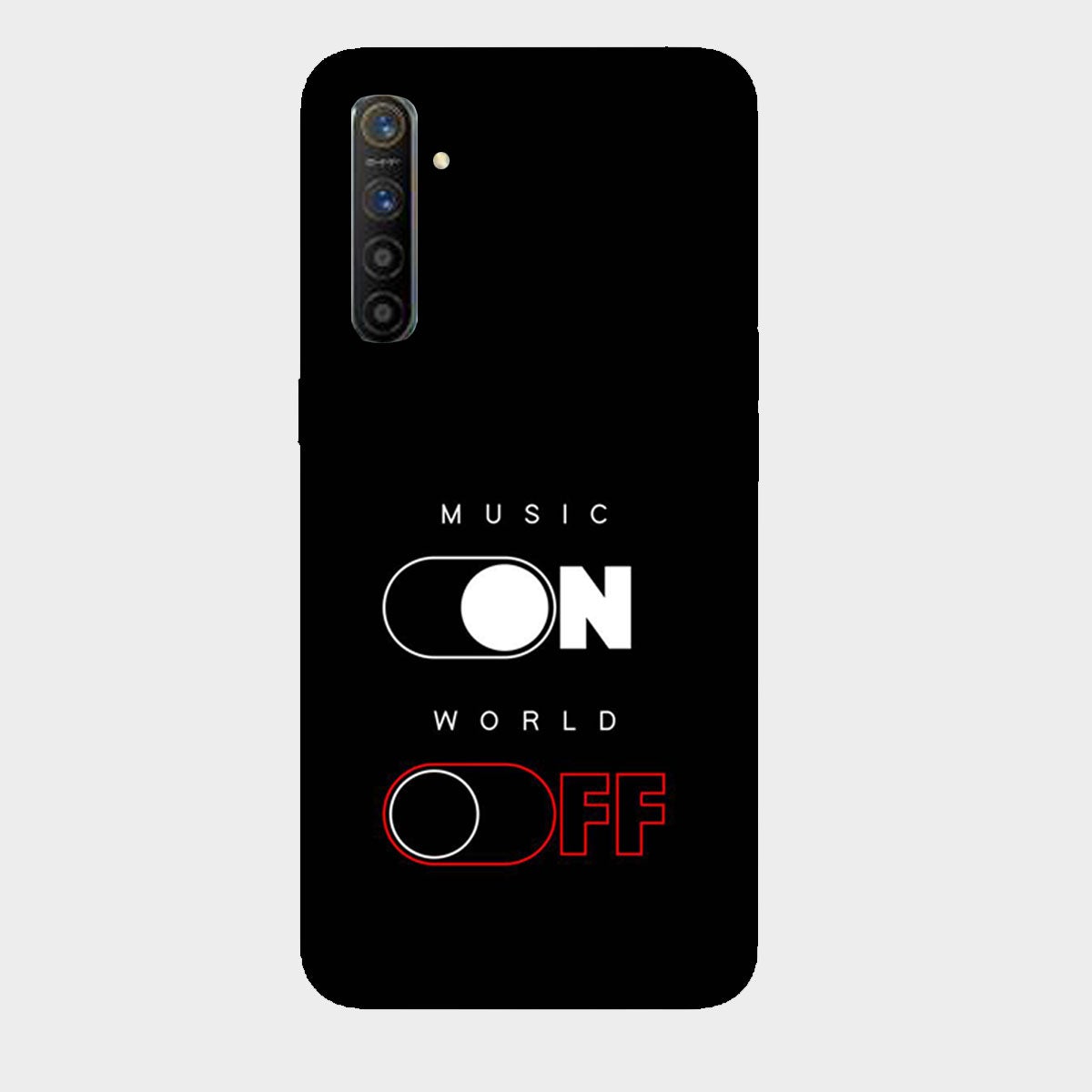 Music On World Off - Mobile Phone Cover - Hard Case