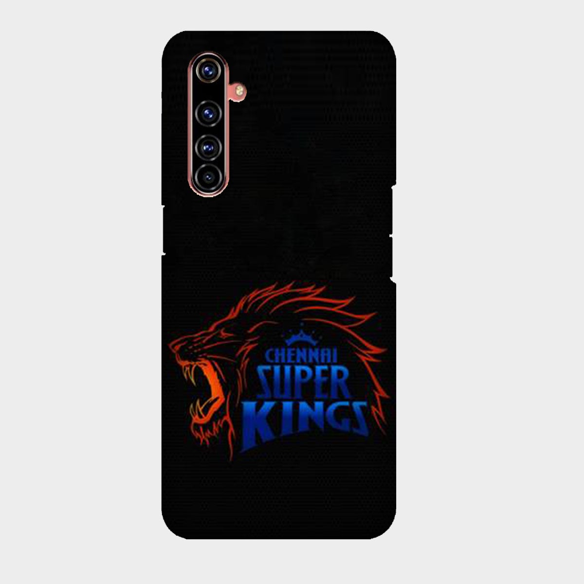 Chennai Super Kings - Black - Mobile Phone Cover - Hard Case