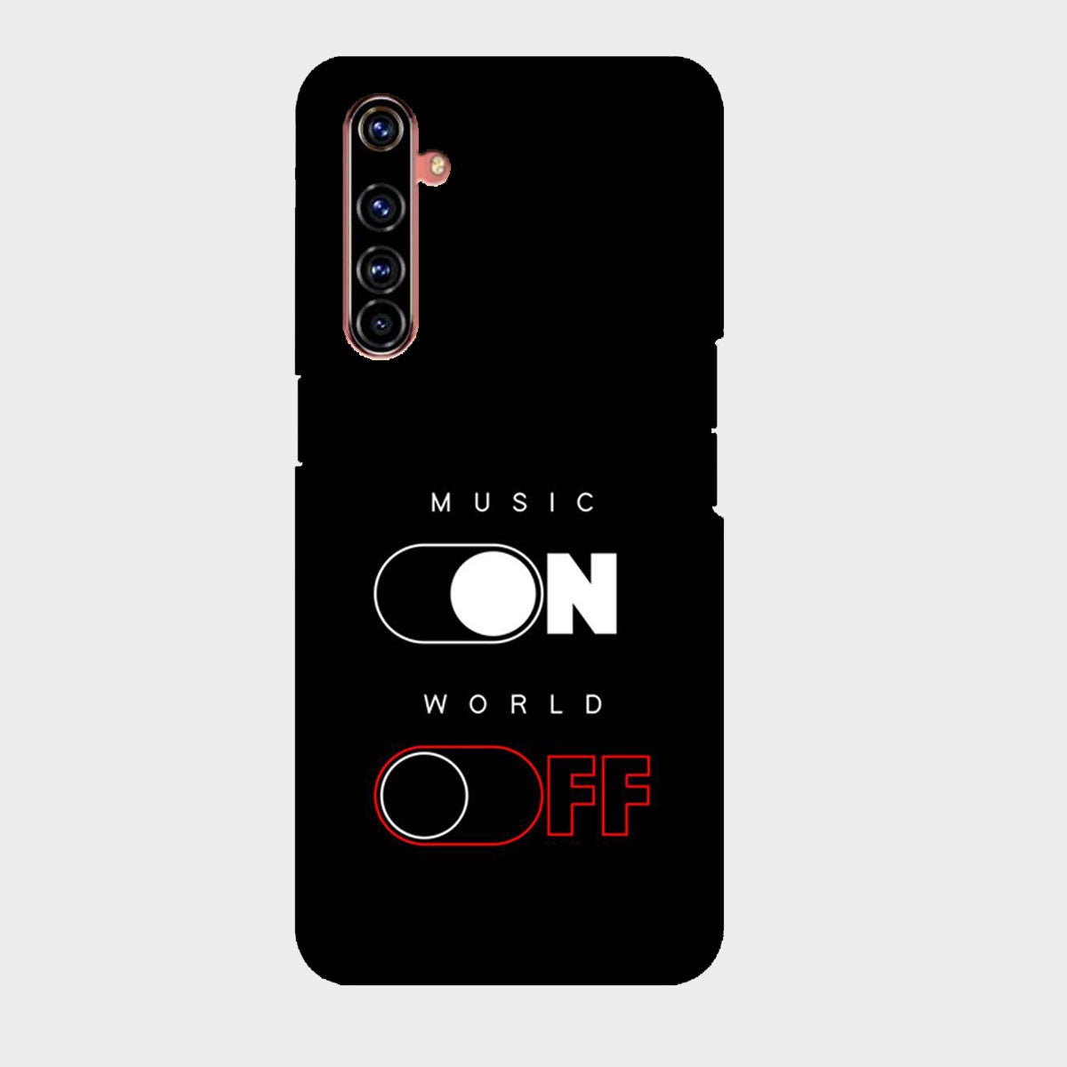 Music On World Off - Mobile Phone Cover - Hard Case