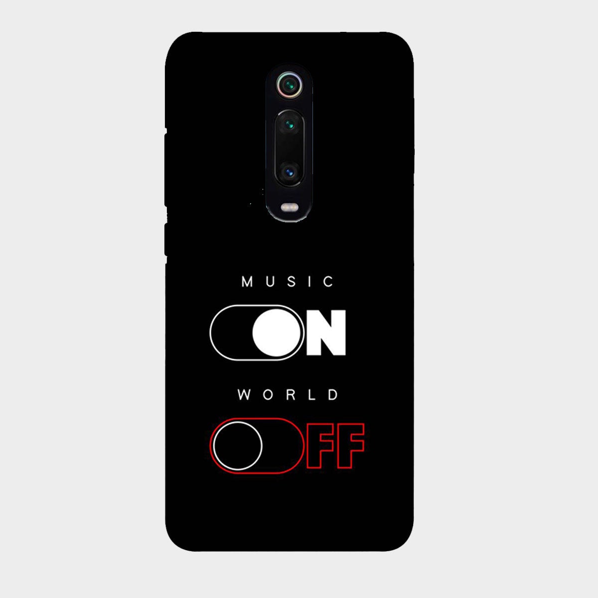 Music On World Off - Mobile Phone Cover - Hard Case