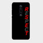 Respect - Mobile Phone Cover - Hard Case