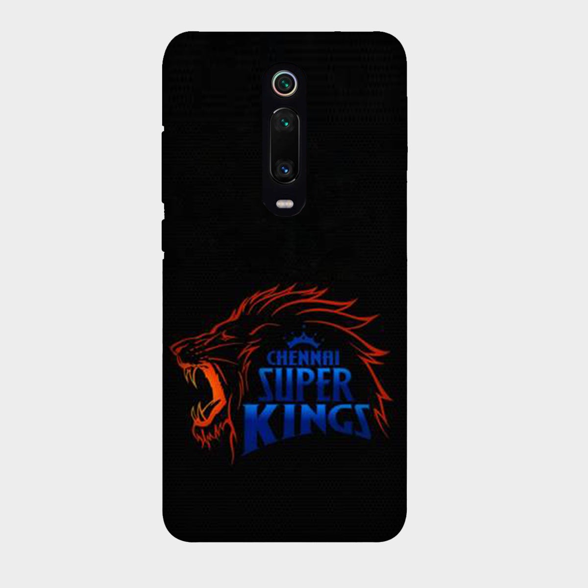 Chennai Super Kings - Black - Mobile Phone Cover - Hard Case