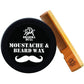 1 Moustache & Beard Wax & 1 Beard Comb - Brahma Bull - Men's Grooming