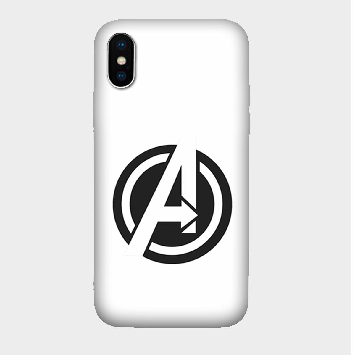 Avenger White Logo - Mobile Phone Cover - Hard Case