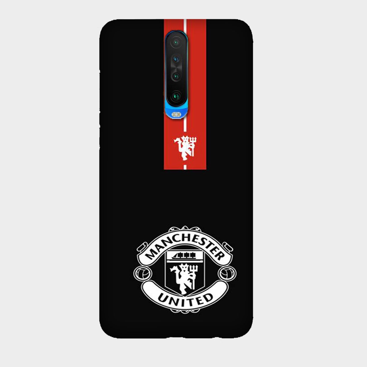 Manchester United Black - Mobile Phone Cover - Hard Case