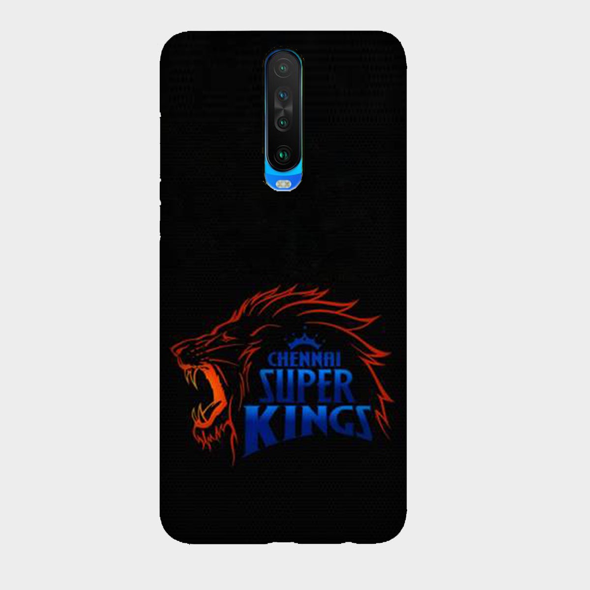 Chennai Super Kings - Black - Mobile Phone Cover - Hard Case