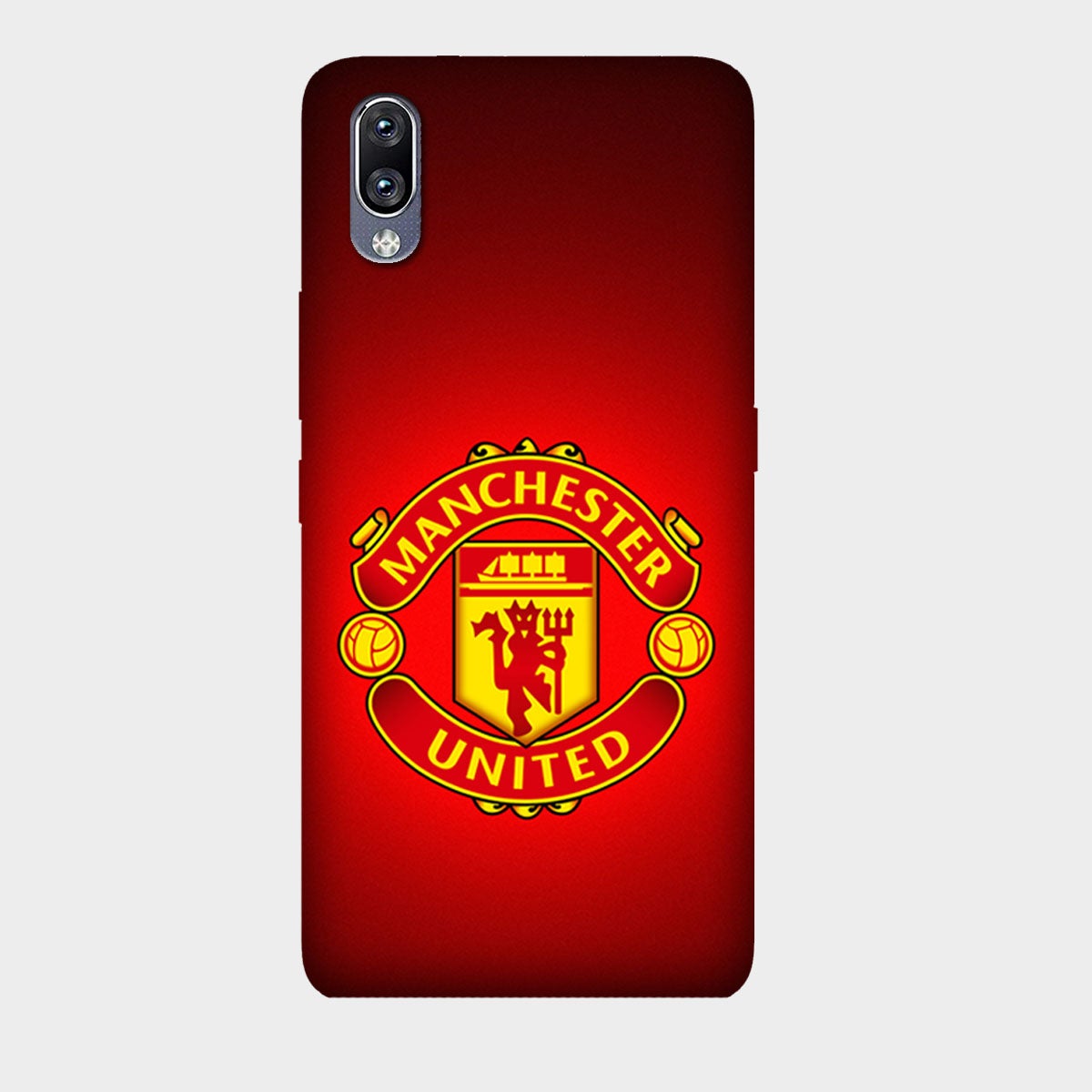 Manchester United Red - Mobile Phone Cover - Hard Case - Vivo