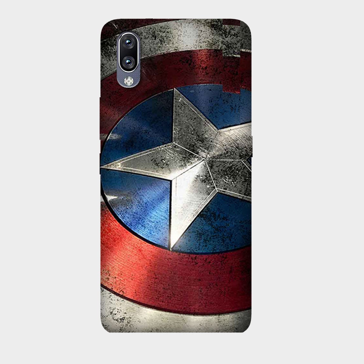 Captain America Shield - Mobile Phone Cover - Hard Case 1 - Vivo