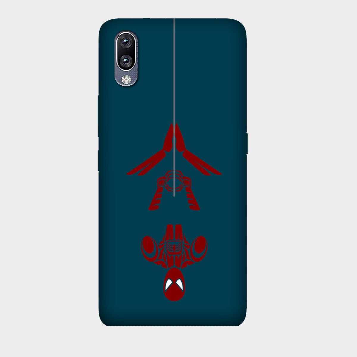 Spider Man - Upside - Mobile Phone Cover - Hard Case - Vivo