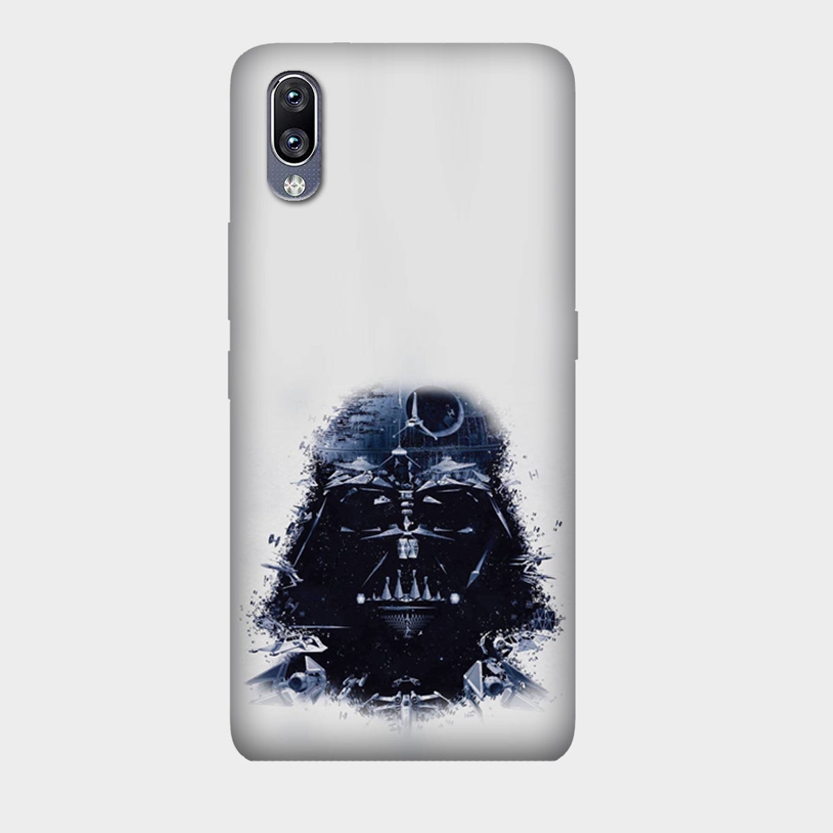 Star Wars - Darth Vader - White - Mobile Phone Cover - Hard Case - Vivo