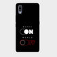 Music On World Off - Mobile Phone Cover - Hard Case - Vivo