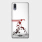 Iron Man - Red & White - Punch - Mobile Phone Cover - Hard Case - Vivo