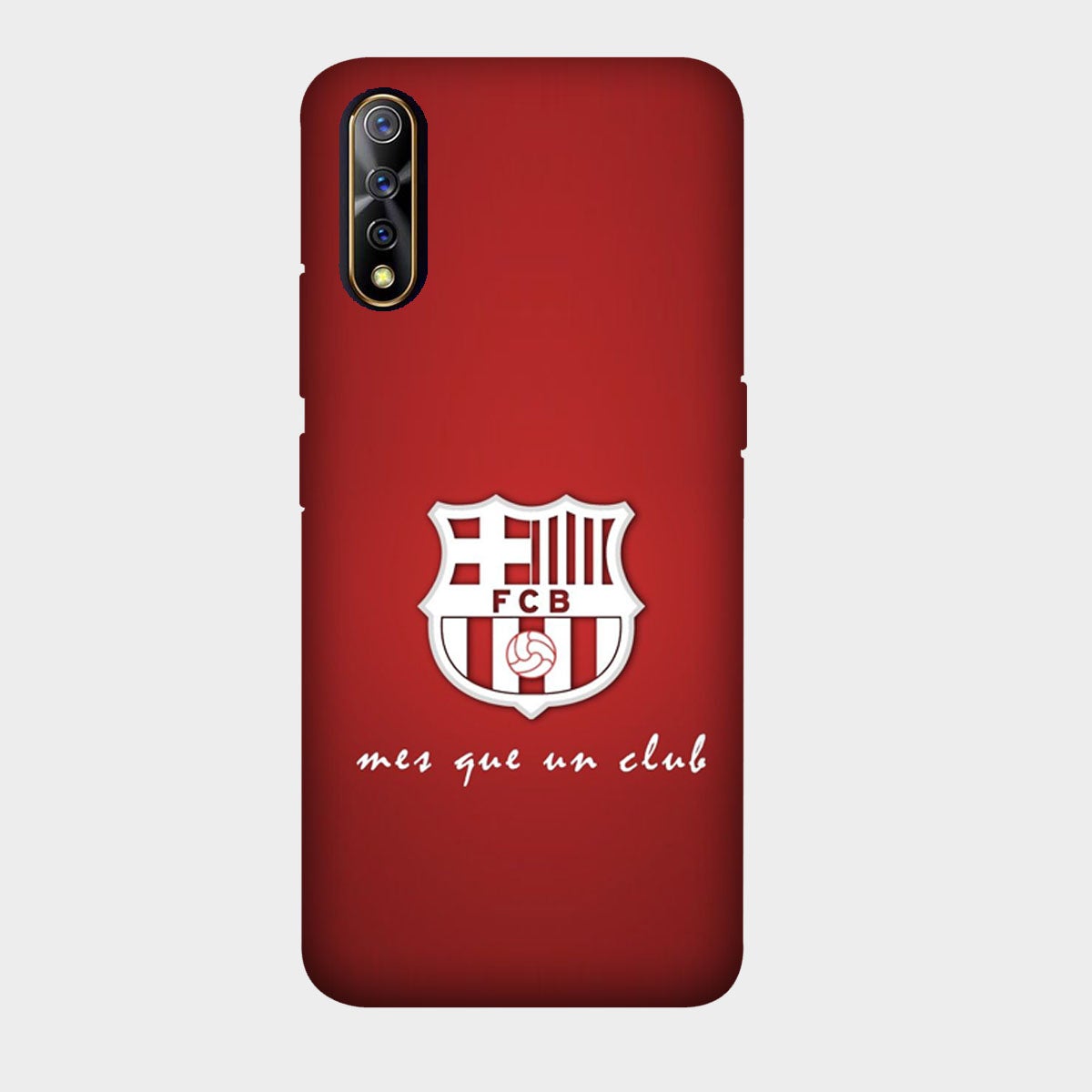 FC Barcelona - Mes Que Un Club - Mobile Phone Cover - Hard Case - Vivo