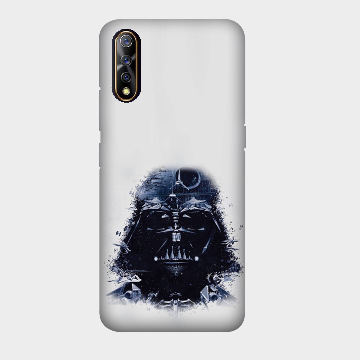 Star Wars - Darth Vader - White - Mobile Phone Cover - Hard Case - Vivo