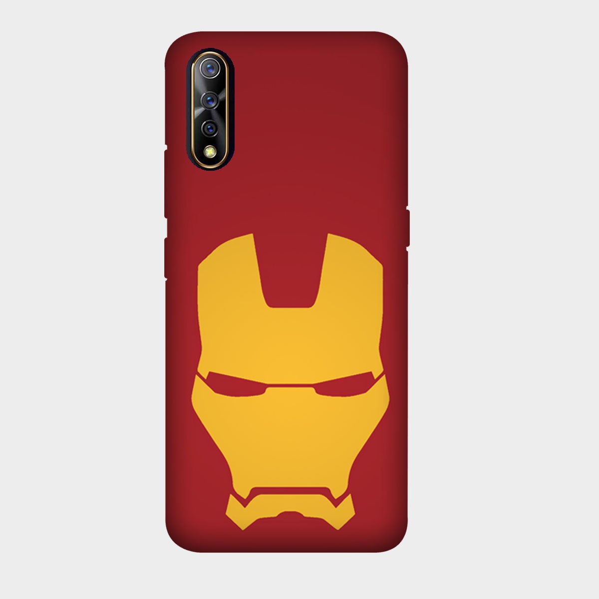 Iron Man - Red - Mobile Phone Cover - Hard Case - Vivo