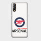 The Gunners - Arsenal FC - White - Mobile Phone Cover - Hard Case - Vivo