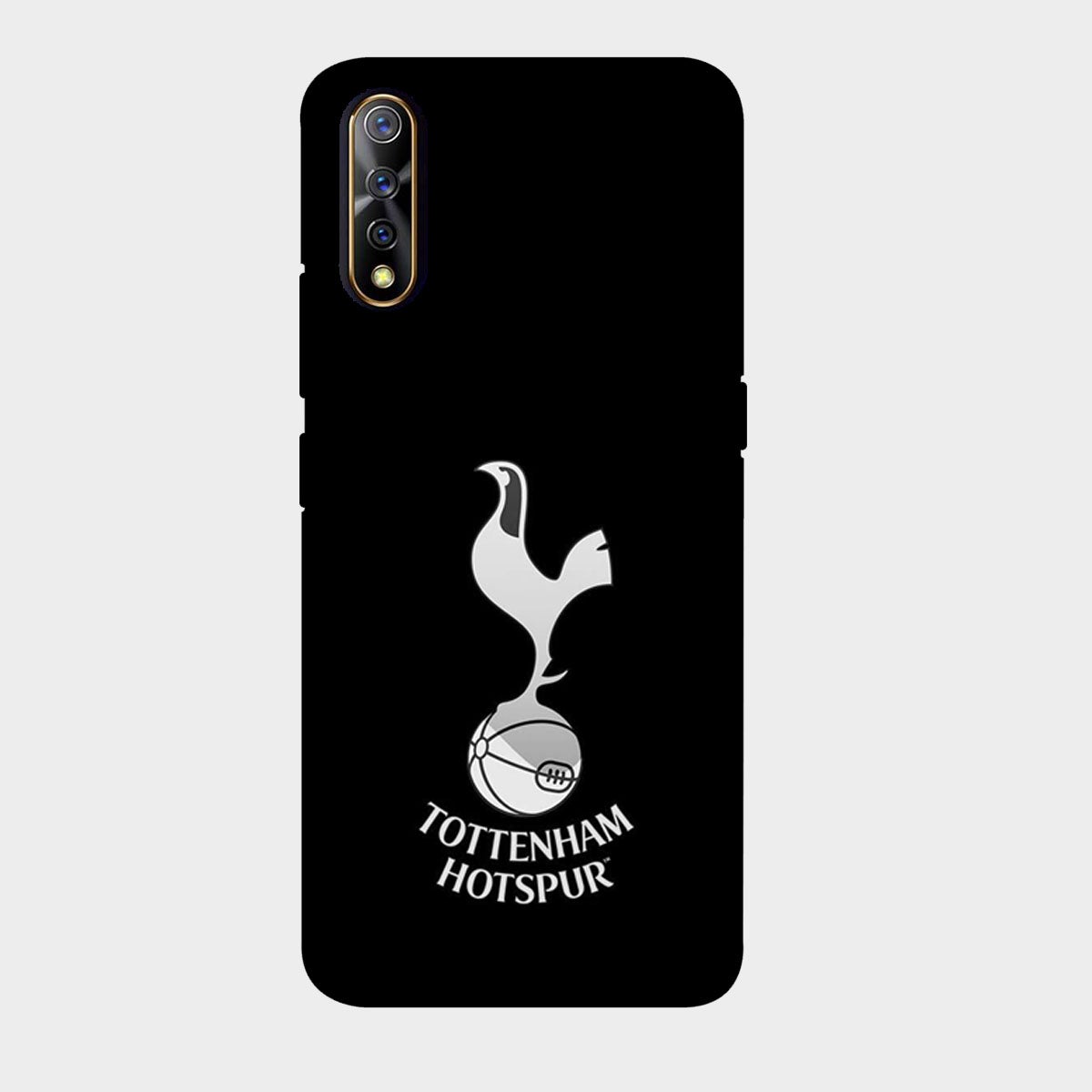 Tottenham Hotspurs - Black - Mobile Phone Cover - Hard Case - Vivo