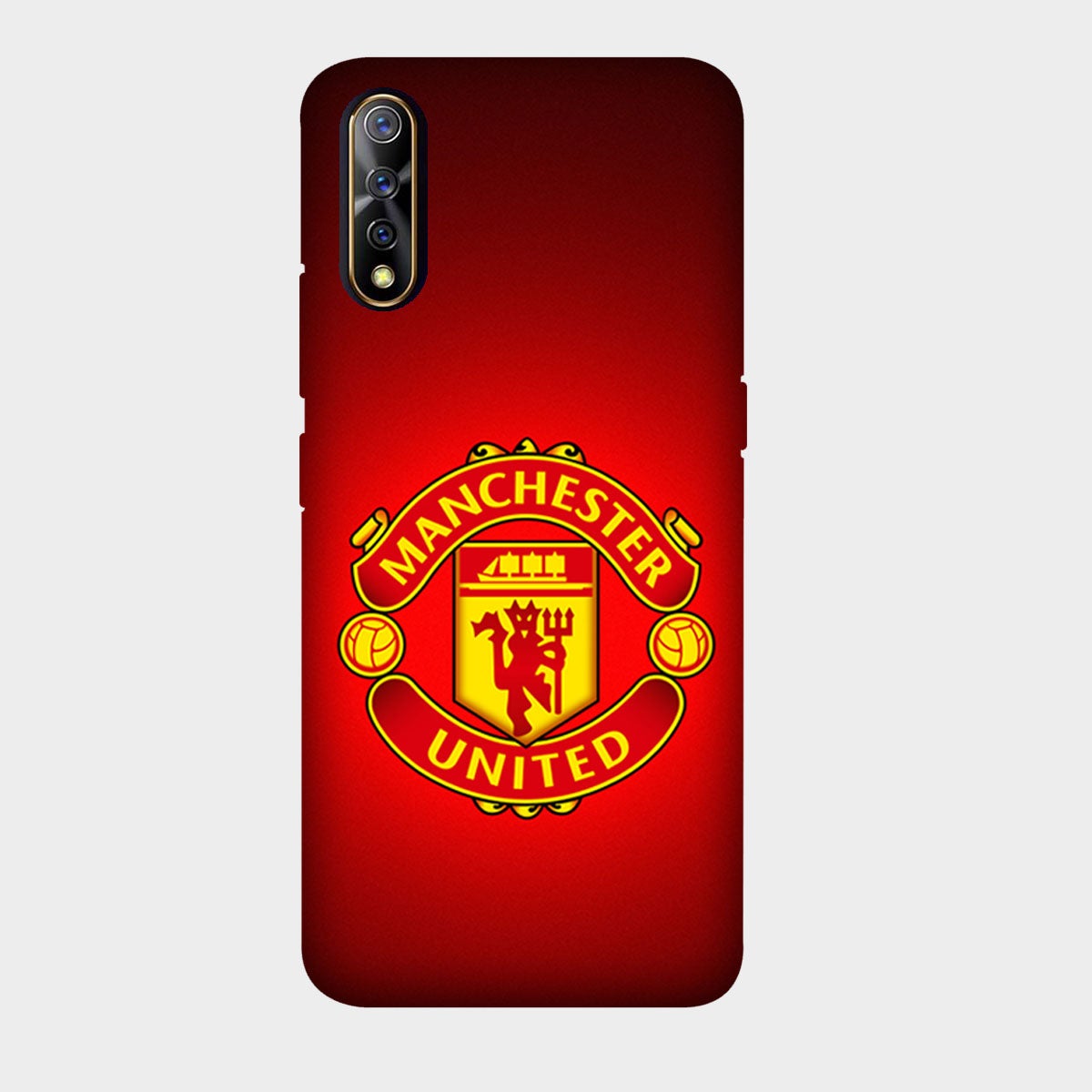 Manchester United Red - Mobile Phone Cover - Hard Case - Vivo