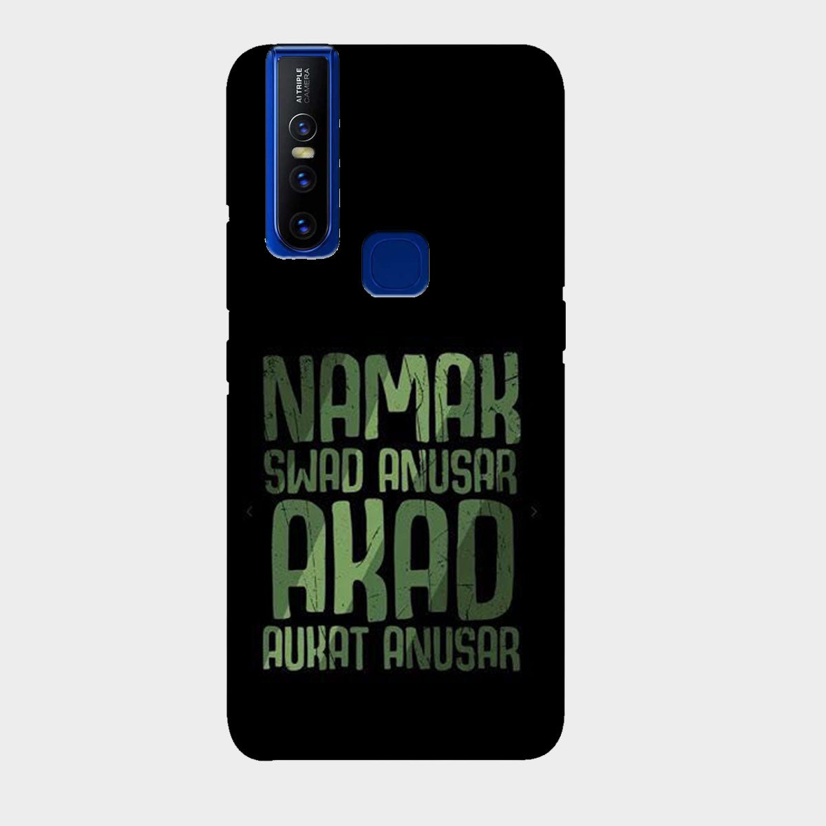 Namak Swad Anusar Akad Aukat Anusar - Mobile Phone Cover - Hard Case - Vivo