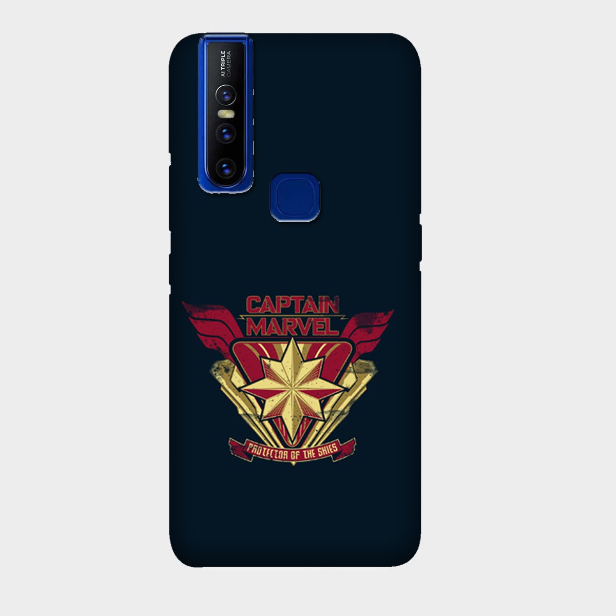 Captain Marvel - Protector of the Skies - Mobile Phone Cover - Hard Case - Vivo