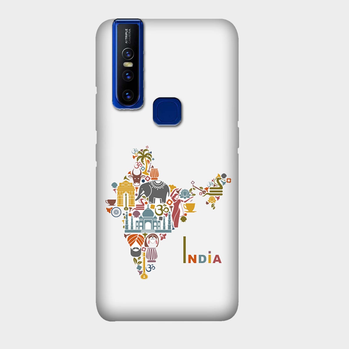 Incredible India - Mobile Phone Cover - Hard Case - Vivo