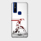 Iron Man - Red & White - Punch - Mobile Phone Cover - Hard Case - Vivo