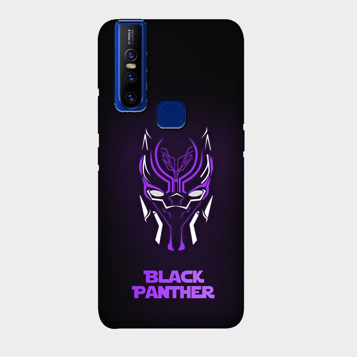 Black Panther - Purple - Mobile Phone Cover - Hard Case - Vivo