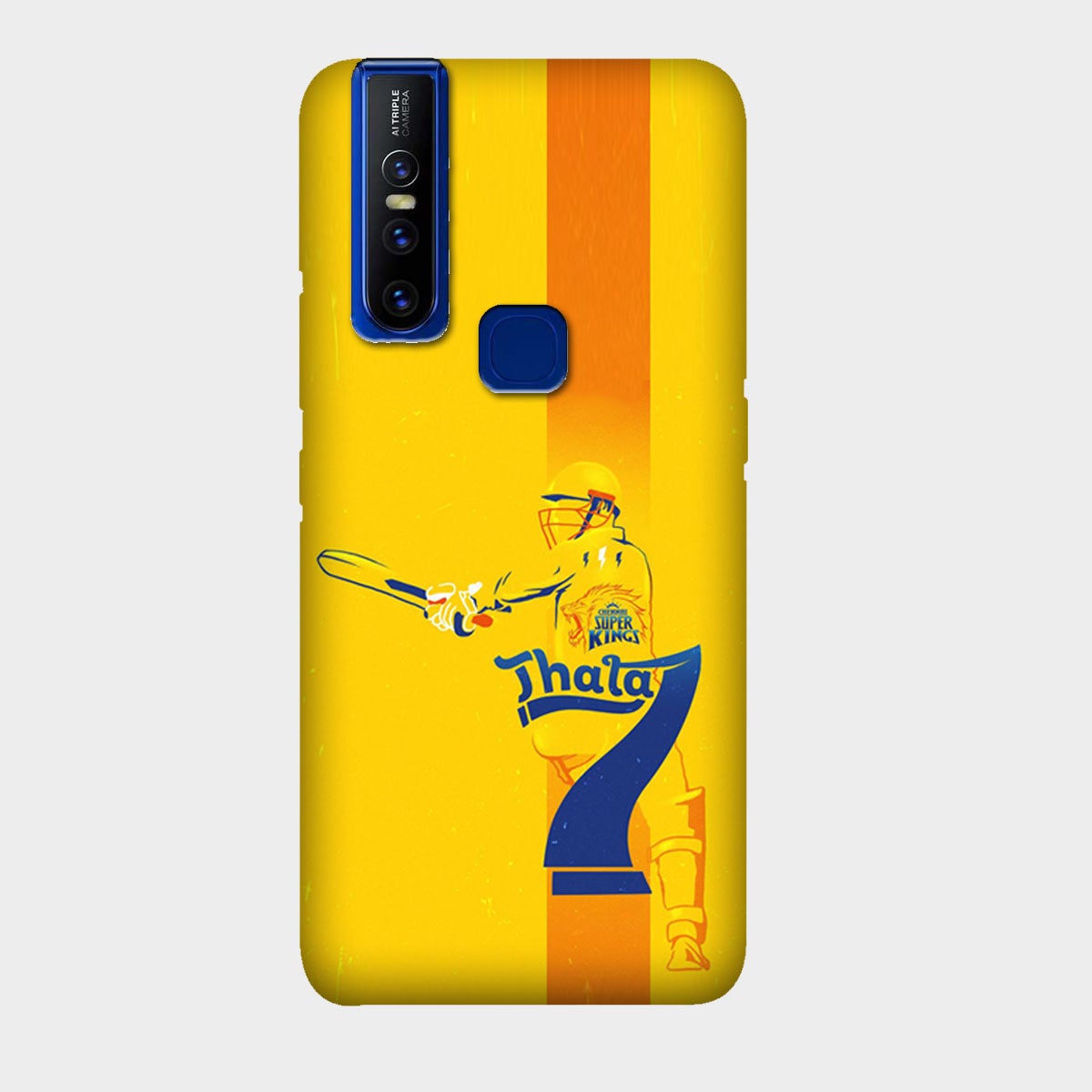 Thala - MS Dhoni - CSK - Mobile Phone Cover - Hard Case - Vivo