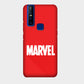 Marvel - Red - Mobile Phone Cover - Hard Case - Vivo