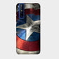 Captain America Shield - Mobile Phone Cover - Hard Case 1 - Vivo