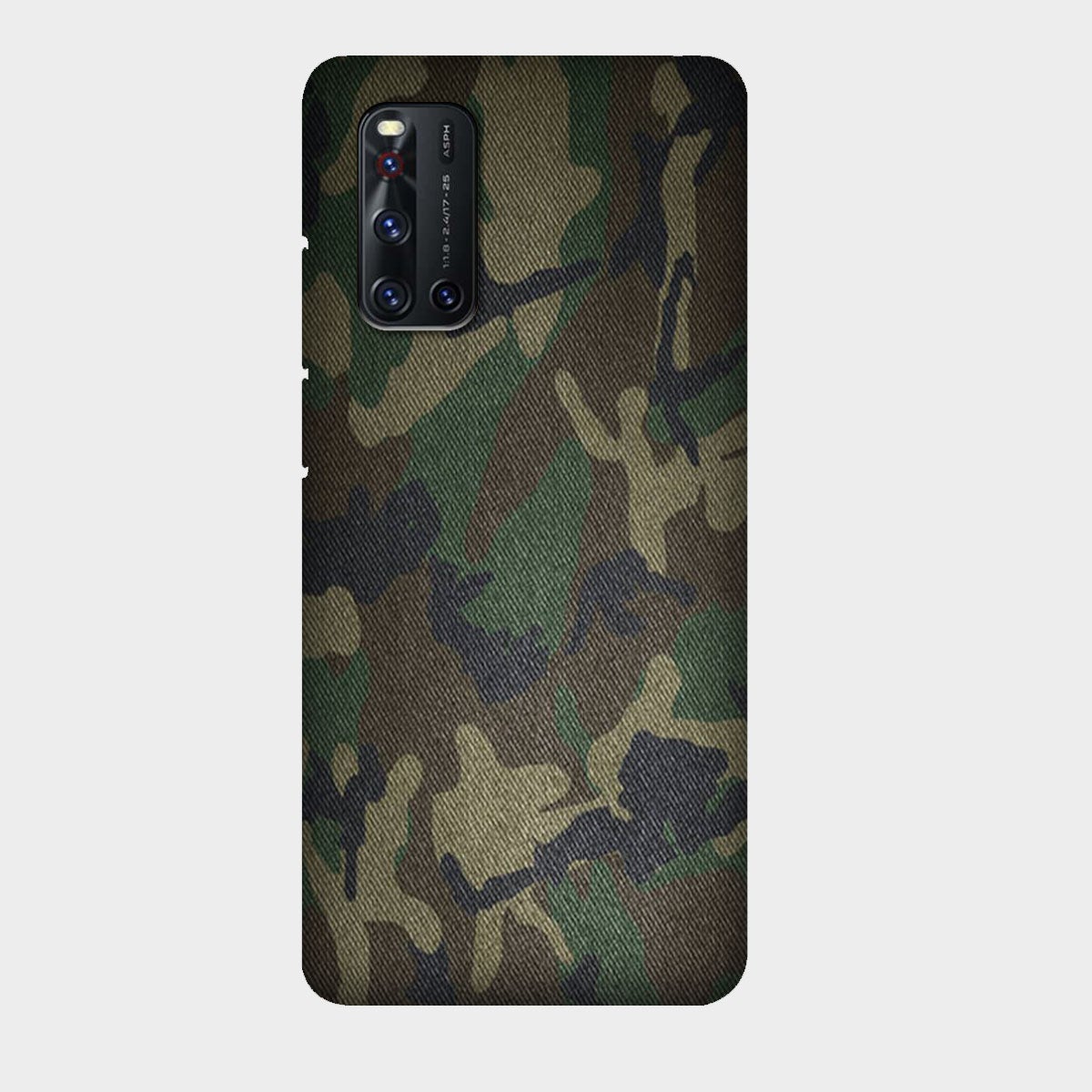 Camoflauge - Mobile Phone Cover - Hard Case - Vivo