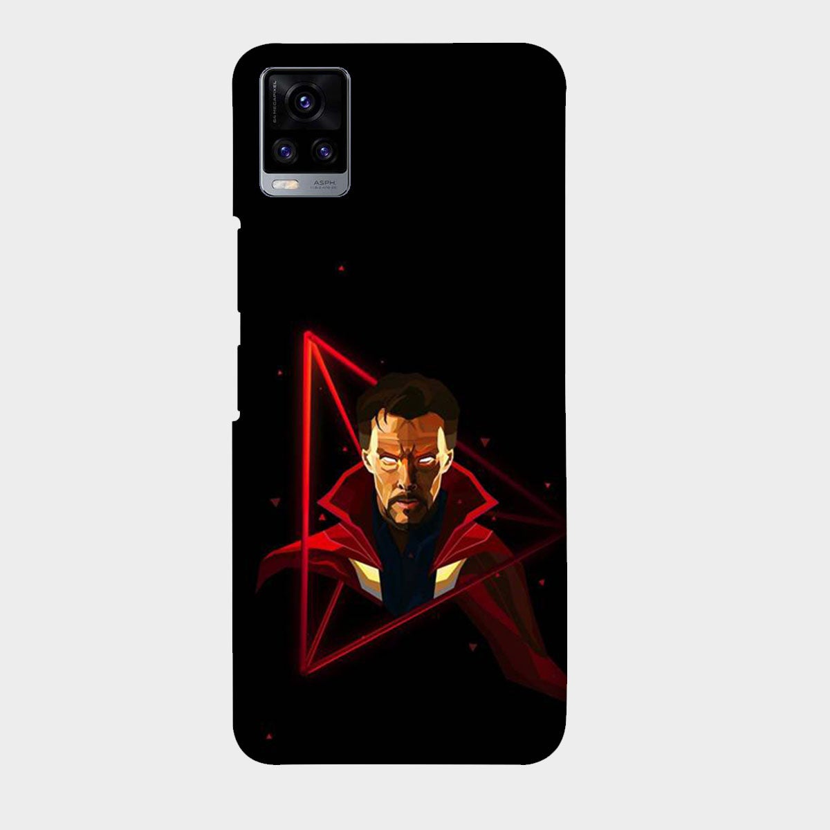 Doctor Strange - Black - Mobile Phone Cover - Hard Case - Vivo