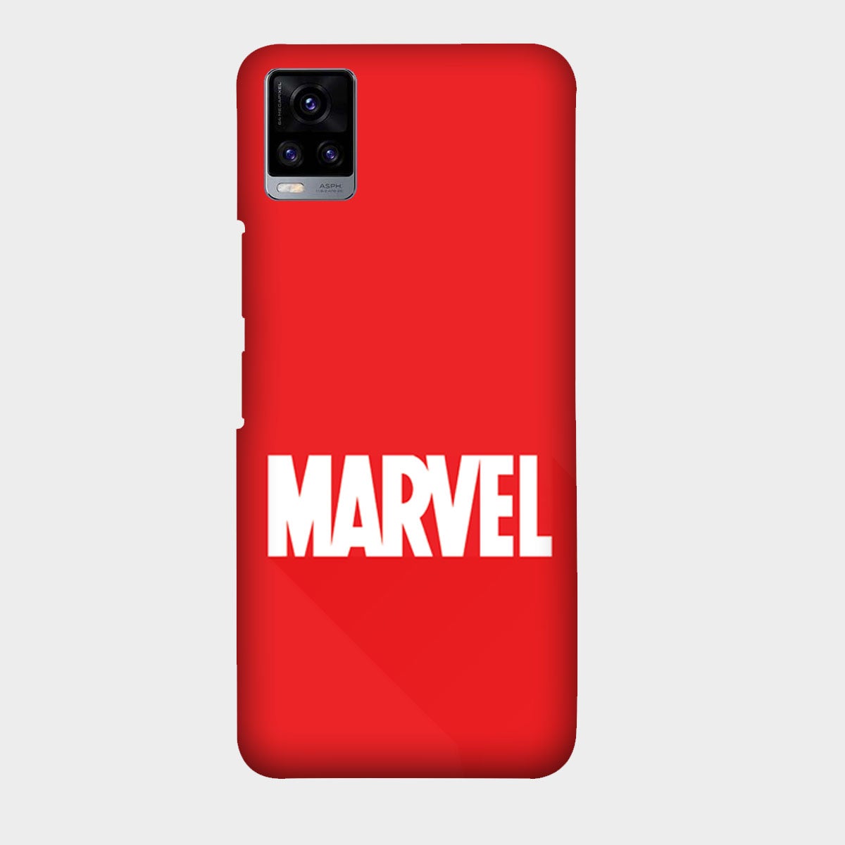 Marvel - Red - Mobile Phone Cover - Hard Case - Vivo