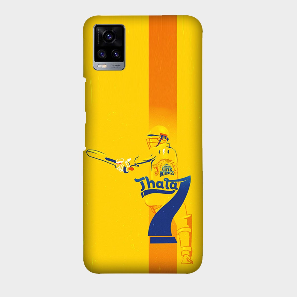 Thala - MS Dhoni - CSK - Mobile Phone Cover - Hard Case - Vivo