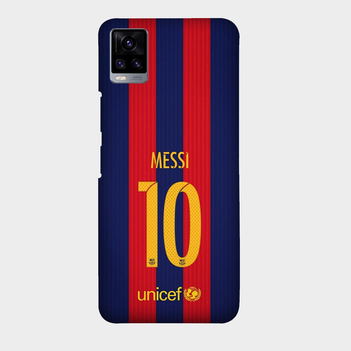 Lionel Messi Shirt - FC Barcelona - Mobile Phone Cover - Hard Case - Vivo