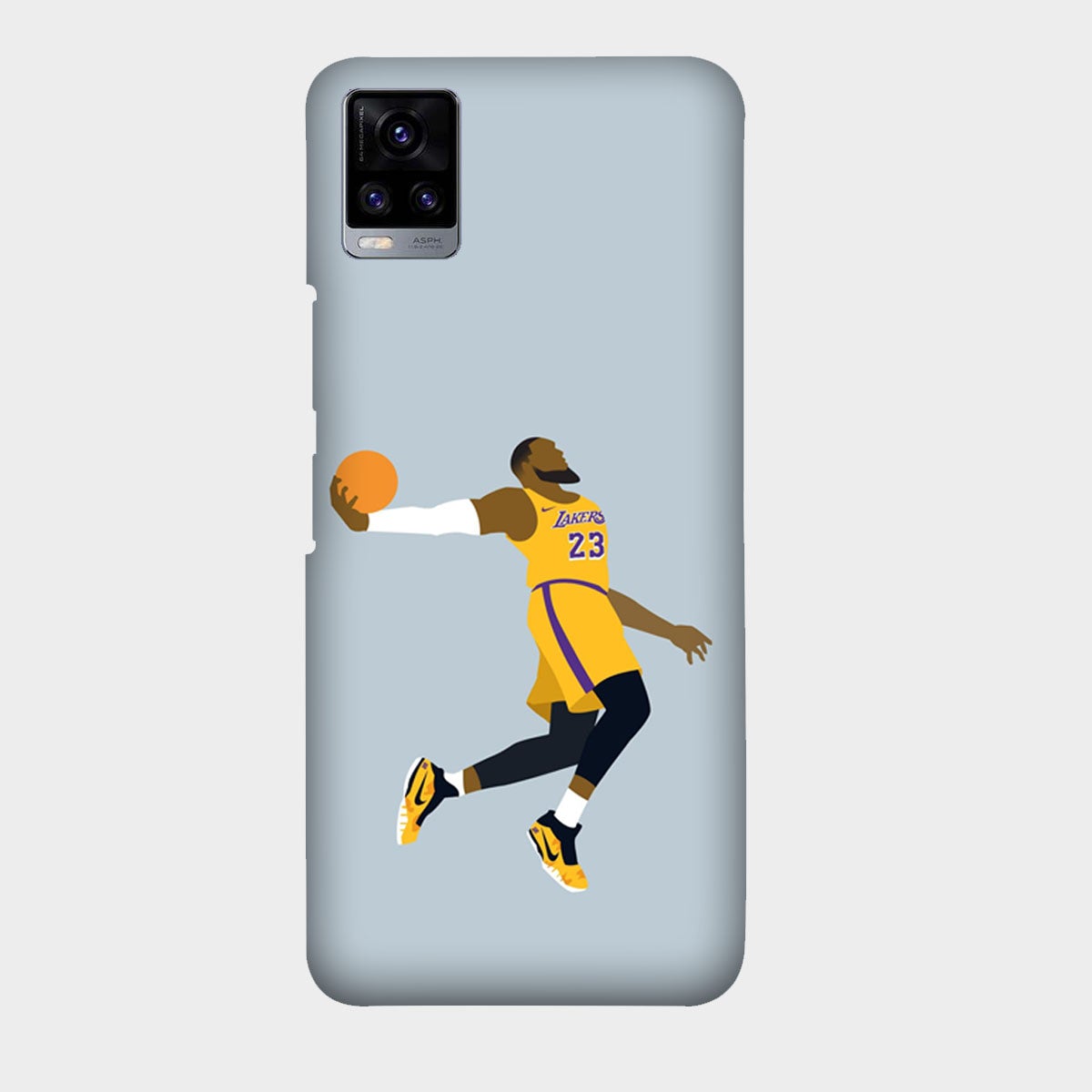 Lebron James - Lakers - NBA - Mobile Phone Cover - Hard Case - Vivo