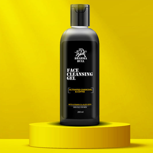 Activated Charcoal & Coffee Face Cleansing Gel | Reduce Acne & Pimples, Helps in Oil Control | Clean & Clear Skin