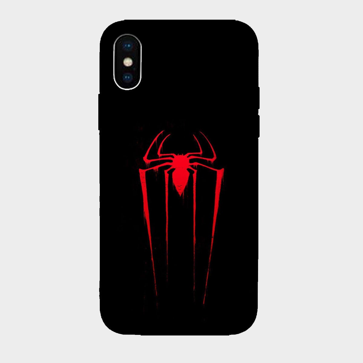 Spider Man Black Mobile Phone Cover Hard Case