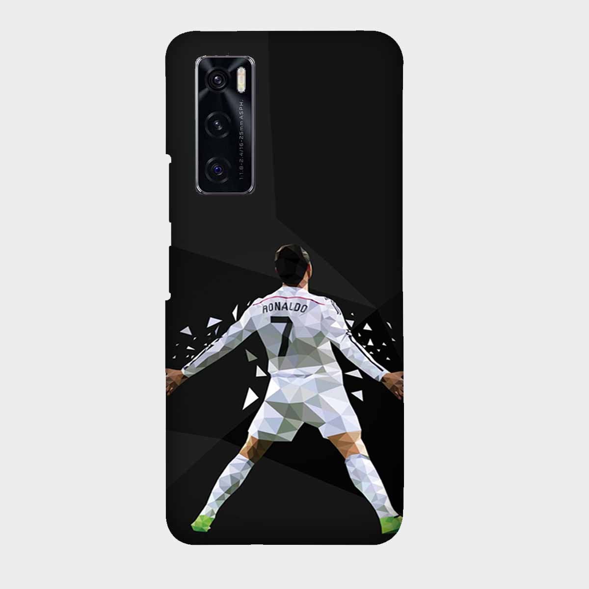 Cristiano Ronaldo Real Madrid - Mobile Phone Cover - Hard Case - Vivo