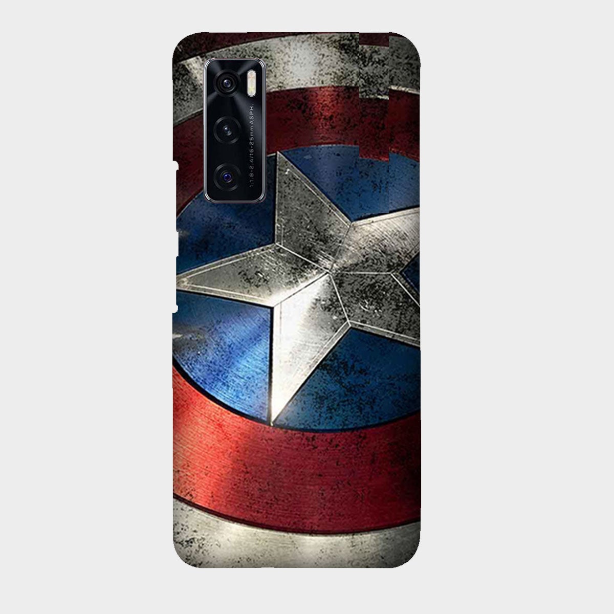 Captain America Shield - Mobile Phone Cover - Hard Case 1 - Vivo