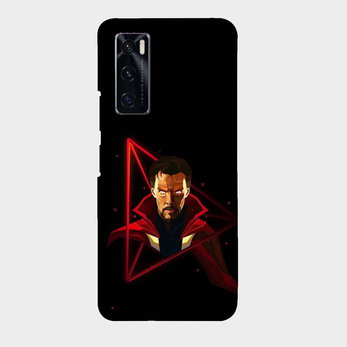 Doctor Strange - Black - Mobile Phone Cover - Hard Case - Vivo