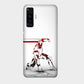 Iron Man - Red & White - Punch - Mobile Phone Cover - Hard Case - Vivo