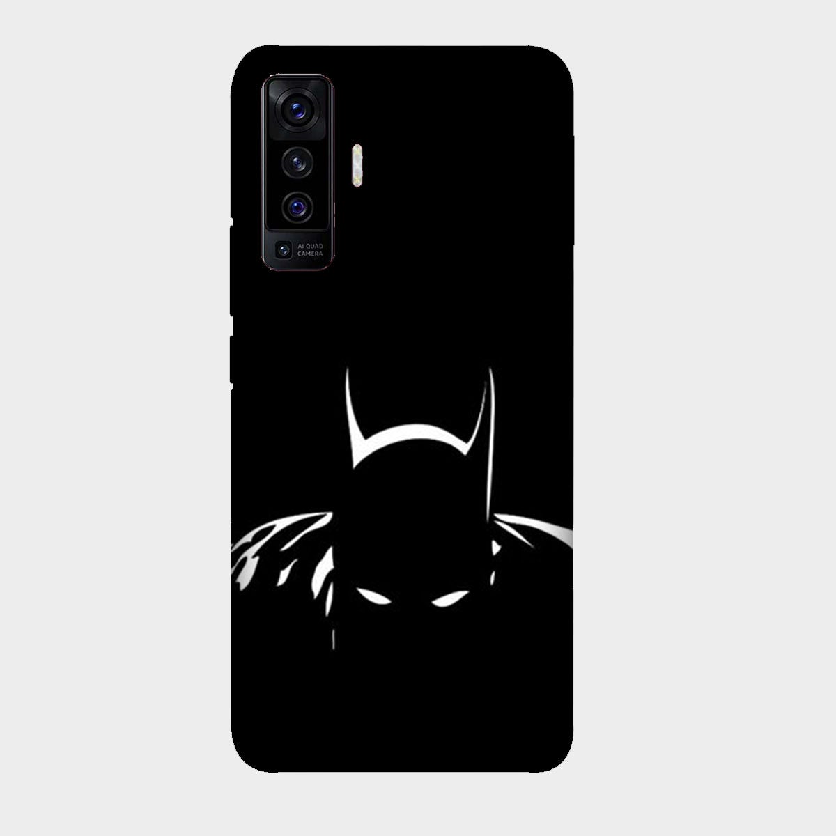 The Batman - Black White - Mobile Phone Cover - Hard Case - Vivo