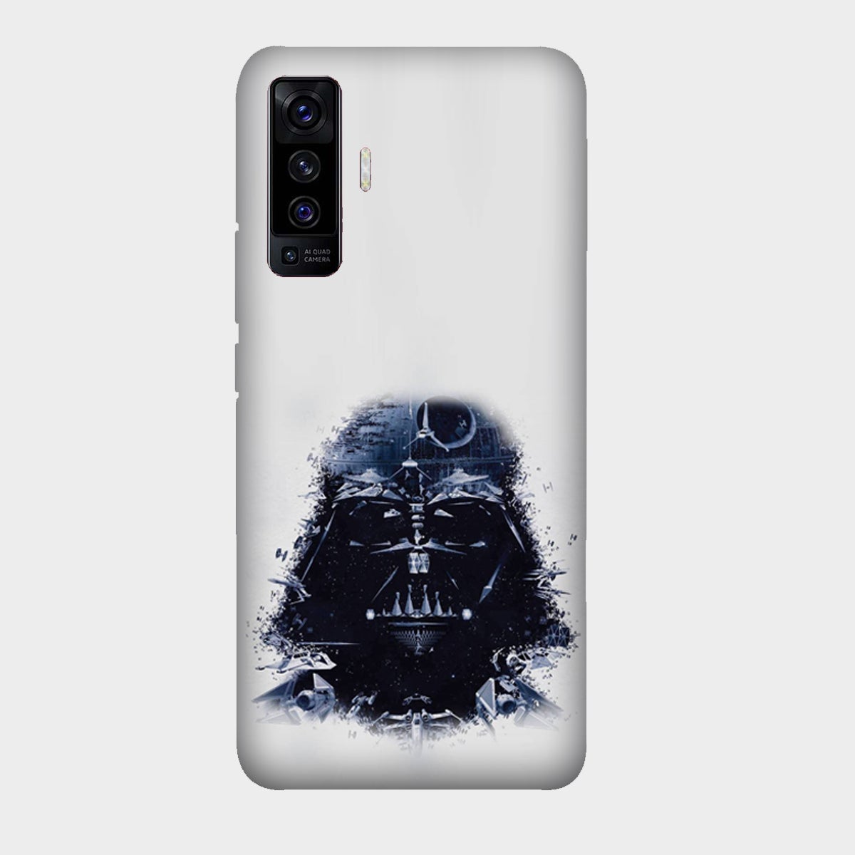 Star Wars - Darth Vader - White - Mobile Phone Cover - Hard Case - Vivo