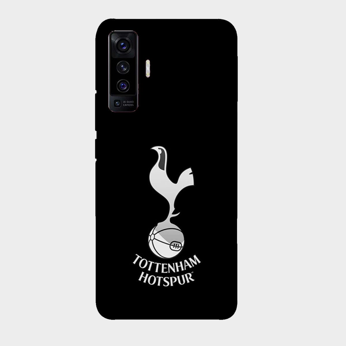 Tottenham Hotspurs - Black - Mobile Phone Cover - Hard Case - Vivo