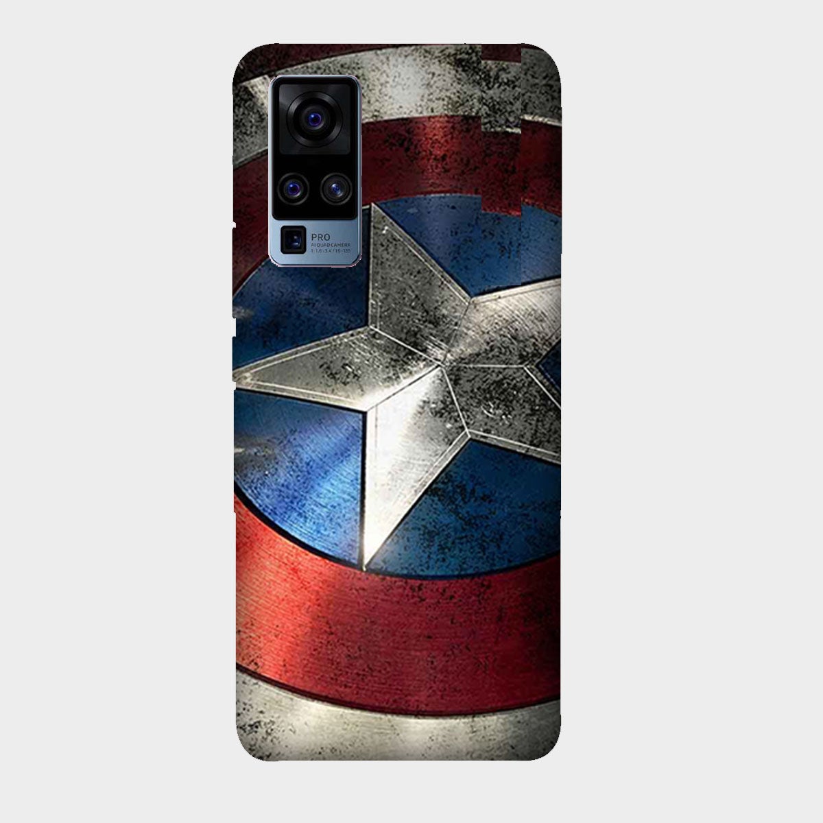 Captain America Shield - Mobile Phone Cover - Hard Case 1 - Vivo