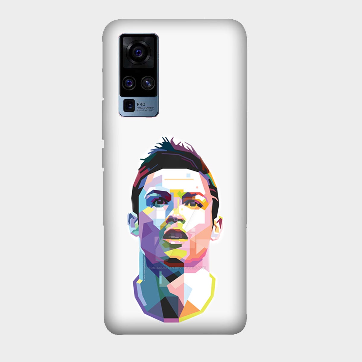 Cristiano Ronaldo - CR7 - White - Mobile Phone Cover - Hard Case - Vivo
