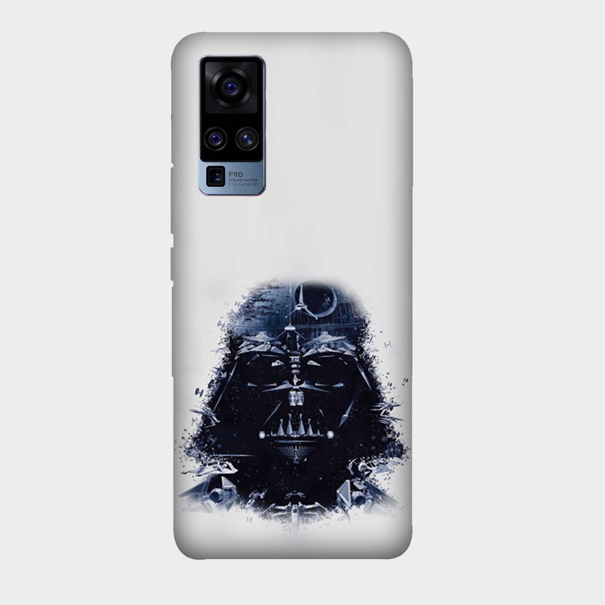 Star Wars - Darth Vader - White - Mobile Phone Cover - Hard Case - Vivo