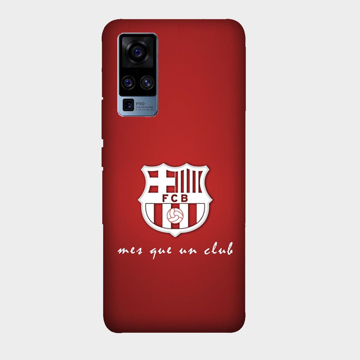 FC Barcelona - Mes Que Un Club - Mobile Phone Cover - Hard Case - Vivo